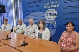 Национален пресклуб на БТА Шумен - пресконференция - нова църква