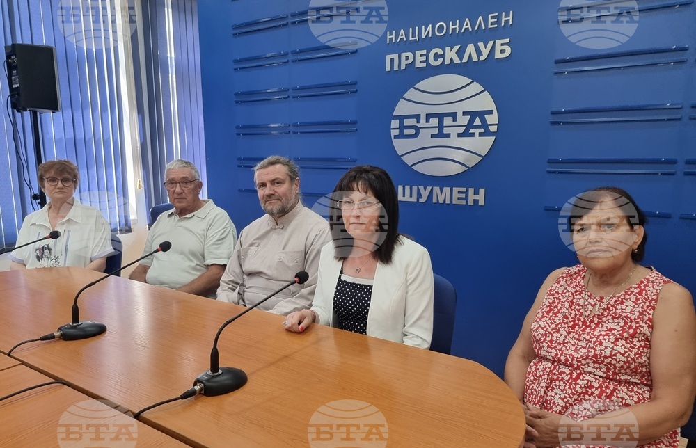 Национален пресклуб на БТА Шумен - пресконференция - нова църква