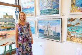 Бургас - изложба - "Морско вълнение"