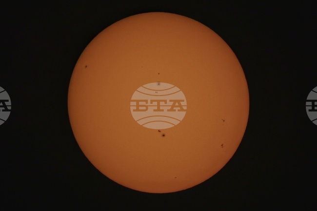  Слънце - МКС - транзит