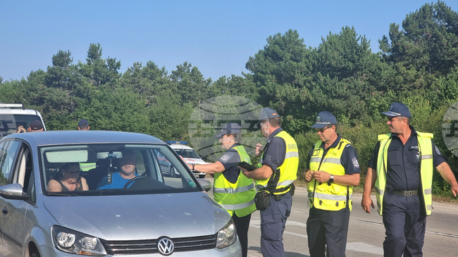 Село Топола - акция - полиция