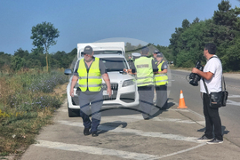 Село Топола - акция - полиция