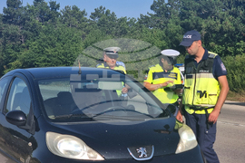 Село Топола - акция - полиция