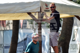 Варна - Алея на книгата - подготовка