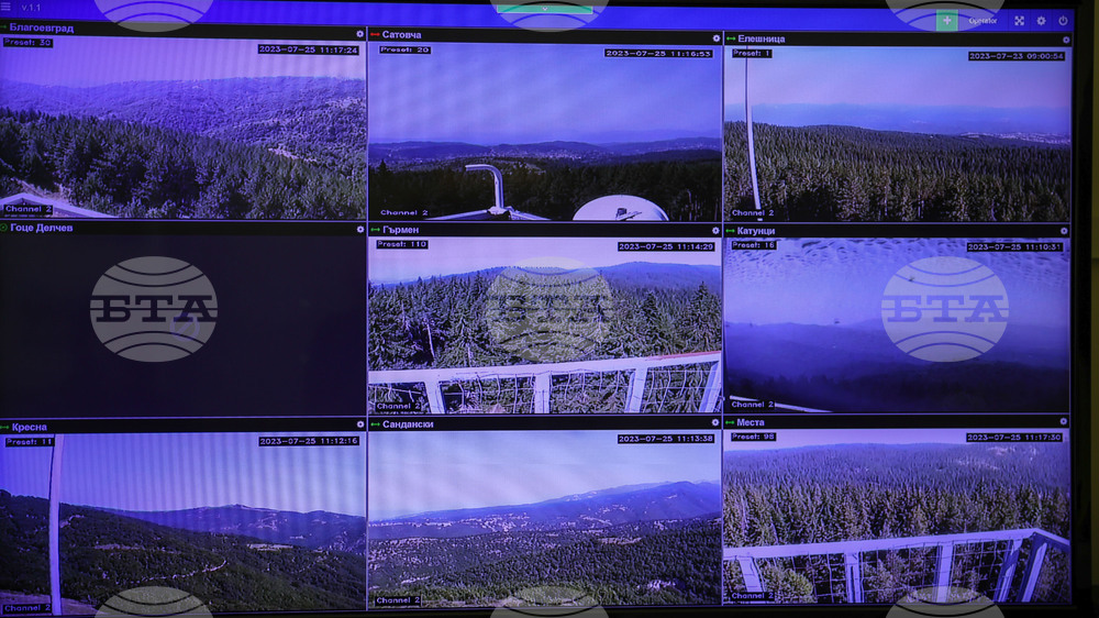 Благоевград - наблюдателни кули - пожари