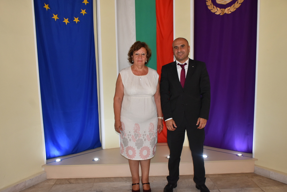 Кметът на Ловеч проведе неофициална среща с временно управляващия посолството на Палестина в Р България