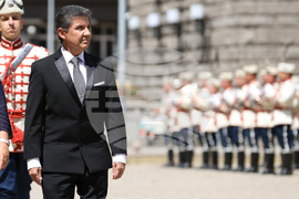 Хуан Франсиско Фасети Фернанде - акредитивни писма - връчване