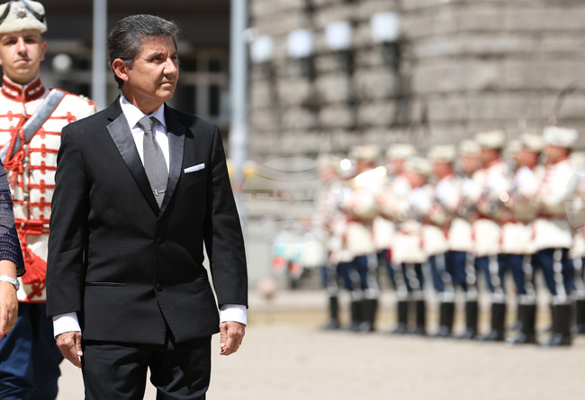 Хуан Франсиско Фасети Фернанде - акредитивни писма - връчване