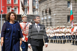 Хуан Франсиско Фасети Фернанде - акредитивни писма - връчване