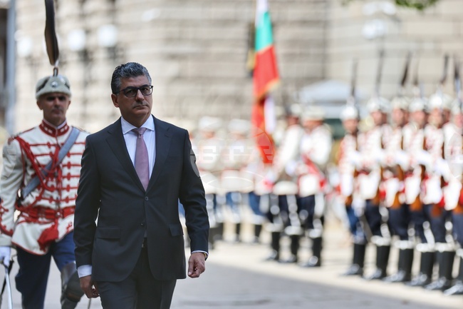 Посланик на Република Колумбия - Асад Хосе Хатер Пеня - акредитивни писма - връчване