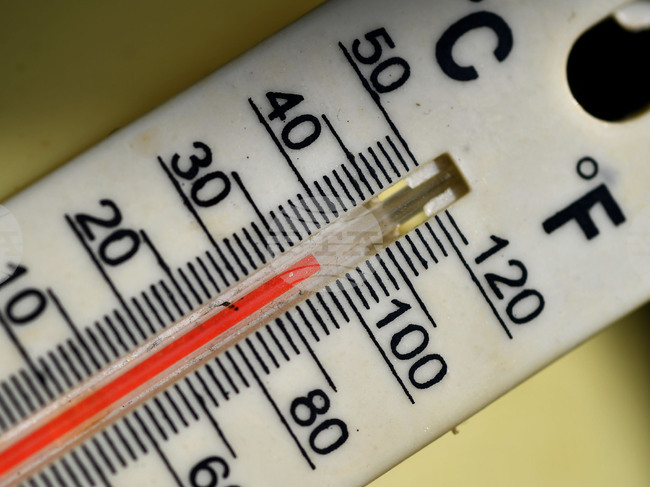 Исперих - лятна горещина - температура