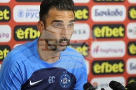 Футбол - ФКСБ - пресконференция - Елиас Хараламбус