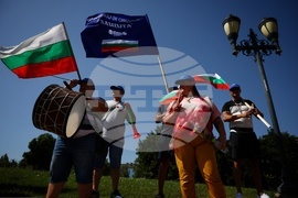 Национален синдикат "Защита“ - протест