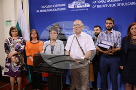 Парламент - БСП за България - пресконференция