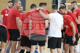 Волейбол - мъже - национален отбор - тренировка