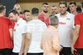 Волейбол - мъже - национален отбор - тренировка