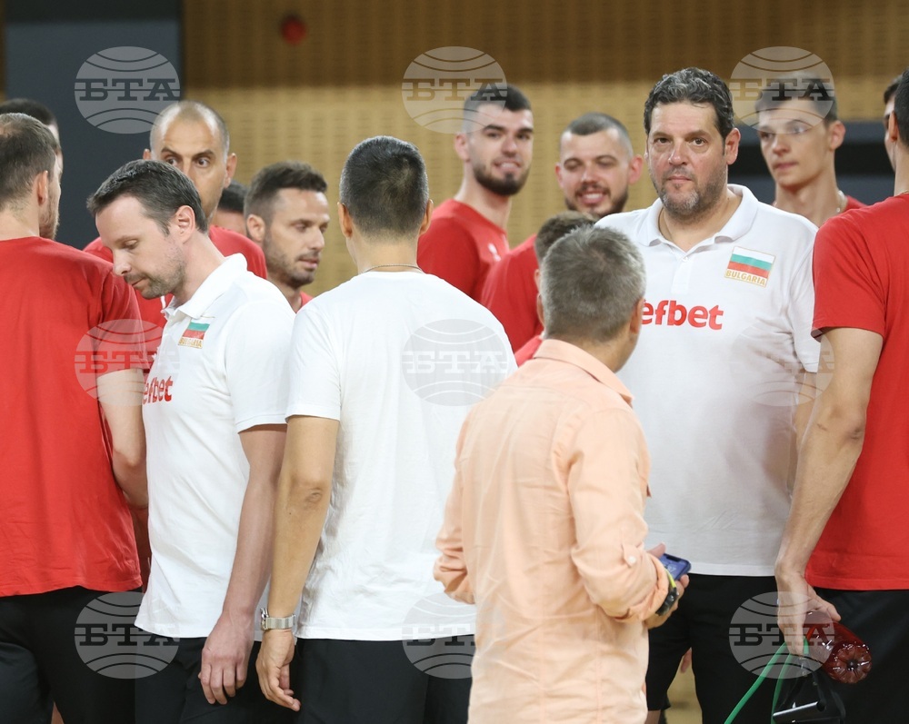 Волейбол - мъже - национален отбор - тренировка