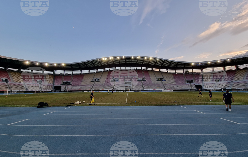 Република Северна Македония - футбол - ПФК "Левски" - тренировка