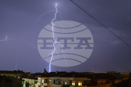 Русе - буря - светкавици