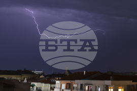 Русе - буря - светкавици