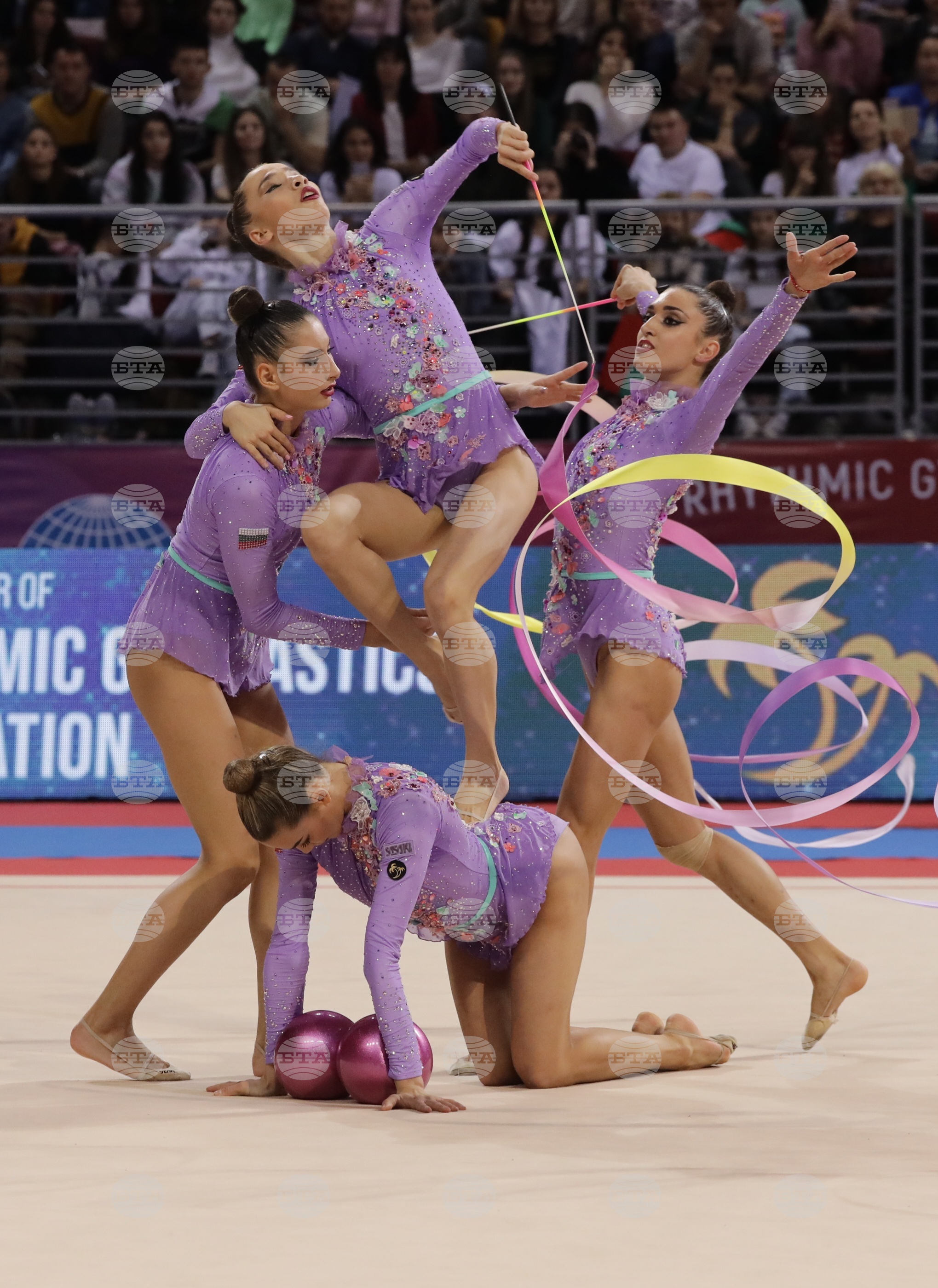 Художествена гимнастика - ансамбъл - България