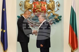 Румен Радев - Йорам Елрон - орден „Мадарски конник“