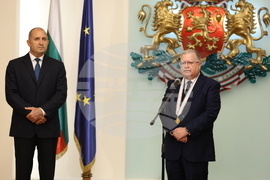 Румен Радев - Йорам Елрон - орден „Мадарски конник“