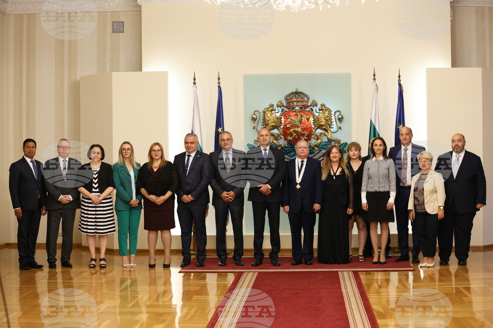 Румен Радев - Йорам Елрон - орден „Мадарски конник“