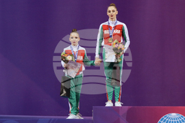 Художествена гимнастика - Световна купа - награждаване