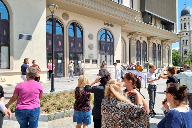 Република Северна Македония - протест
