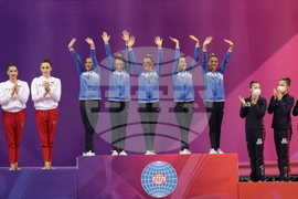 Художествена гимнастика - Световна купа - награждаване