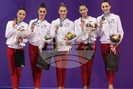 Художествена гимнастика - Световна купа - награждаване