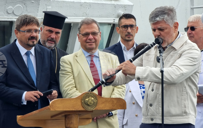 Варна - Научно-изследователски кораб 421 "Св. Св. Кирил и Методий" - годишнина