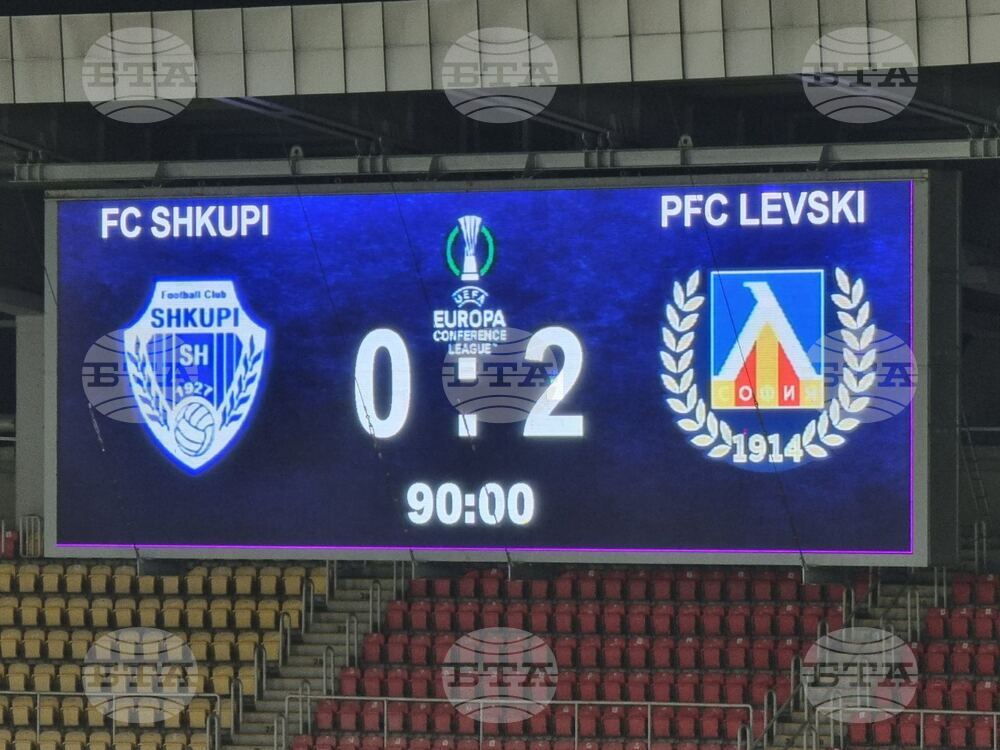 Република Северна Македония - футбол - ПФК „Левски" - Шкупи