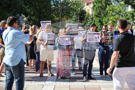 Благоевград - протест - кучета