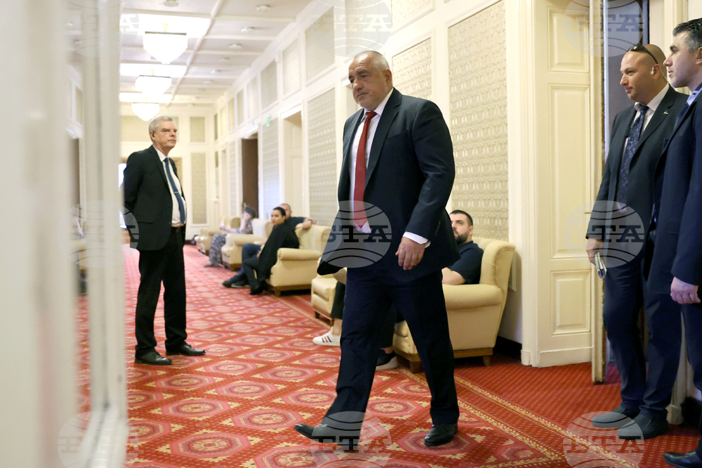 Парламент - кулоари - Бойко Борисов
