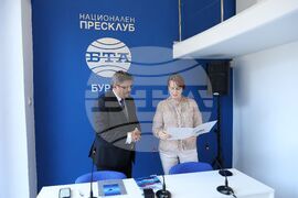 Национален пресклуб на БТА Бургас - Областна управа - награда за БТА