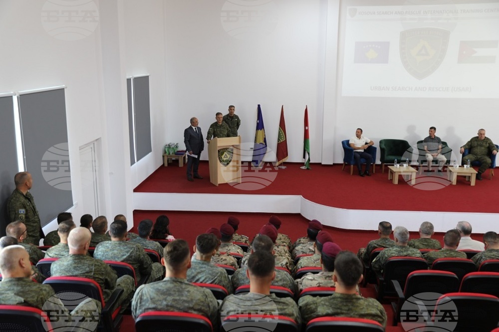КосоваПрес: Екип на йорданската армия се обучава в съоръжение на Косовските сили за сигурност