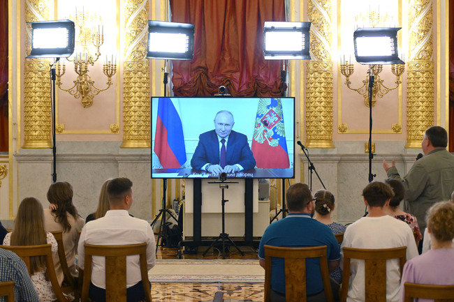 Путин заяви, че украинските въоръжени сили не са успели в опитите си за контранастъпление в нито един от участъците на Запорожкото направление