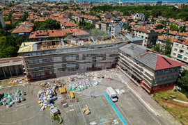 Училище - ремонт на покрив