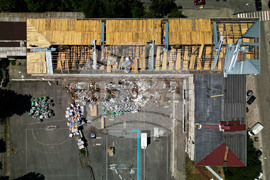 Училище - ремонт на покрив