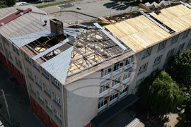 Училище - ремонт на покрив