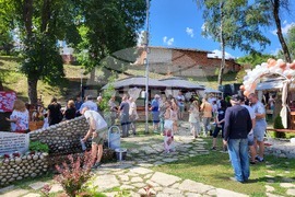 Самоков - градинка "Изворът на любовта" - откриване