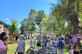 Самоков - градинка "Изворът на любовта" - откриване