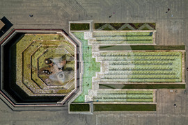 НДК - фонтани - изглед