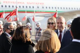 Португалия - президент - посрещане