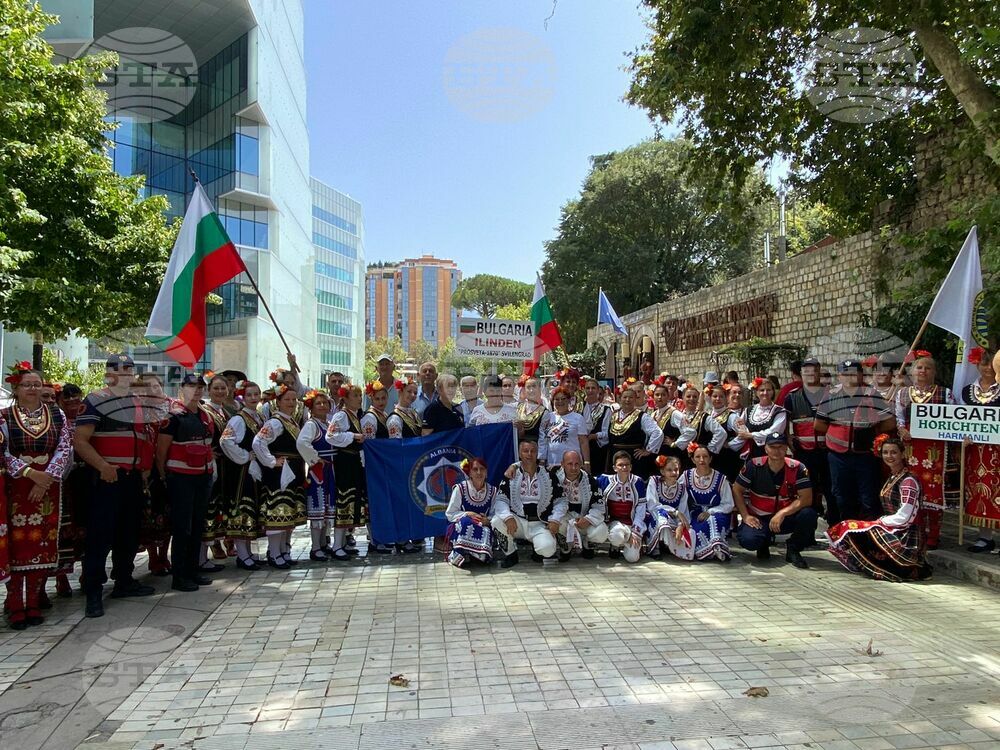 Bulgarian Folklore Groups Demonstrate Dances, Costumes in Albania