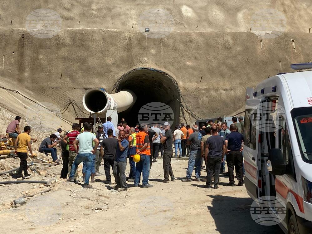 Един работник загина при изтичане на газ в тунел в Западна Турция