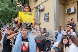 Хасково - протест срещу насилието