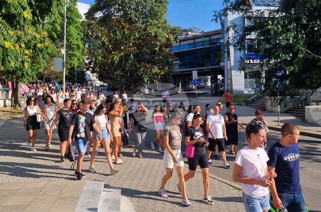 Петрич - протест срещу насилието